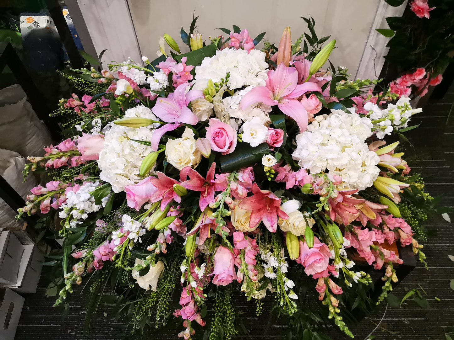 Blush Garden Tribute – Beaver Creek Florist, Markham ON