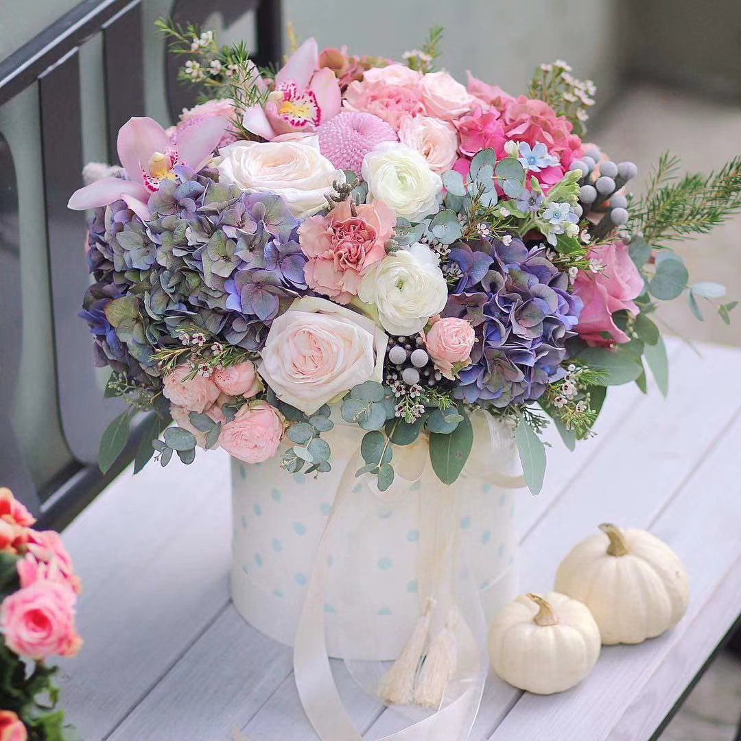 Blushing Hug Arrangement – Beaver Creek Florist, Markham ON