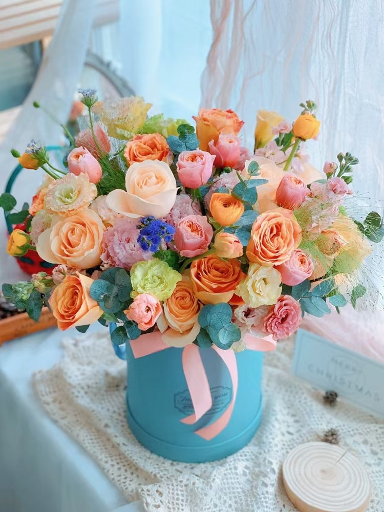 Blushing Hug Arrangement – Beaver Creek Florist, Markham ON