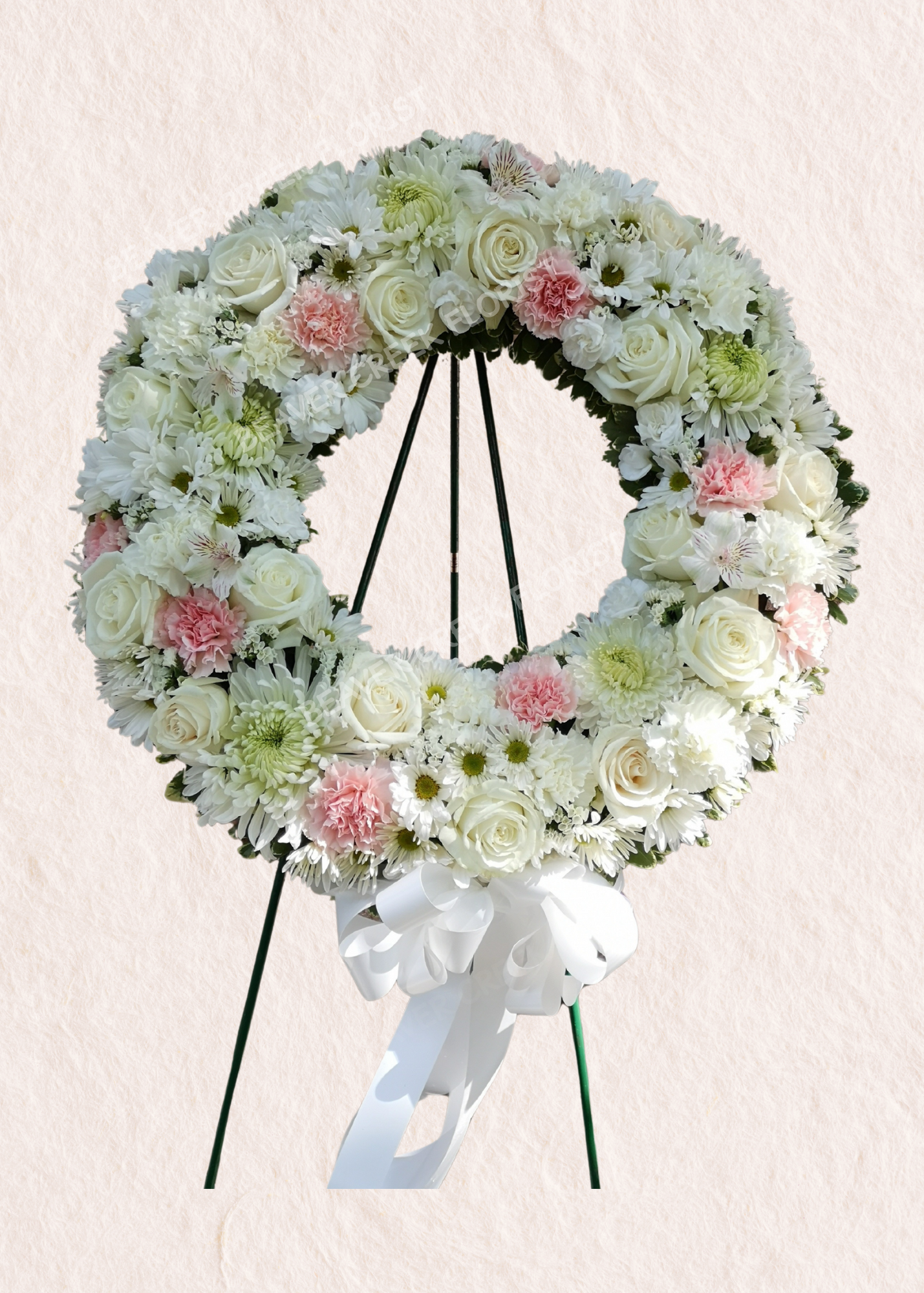Blossom of Peace Wreath – Beaver Creek Florist, Markham ON
