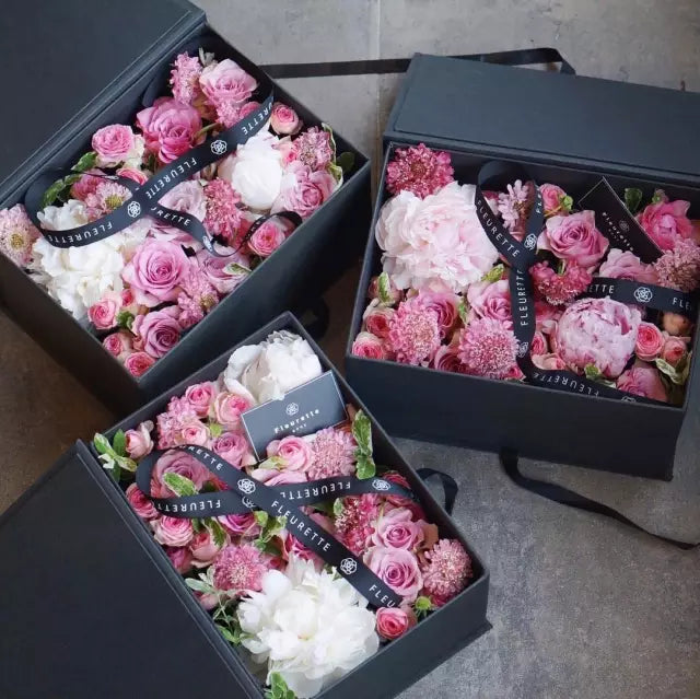 Blush Trio Bloom Box – Beaver Creek Florist, Markham ON