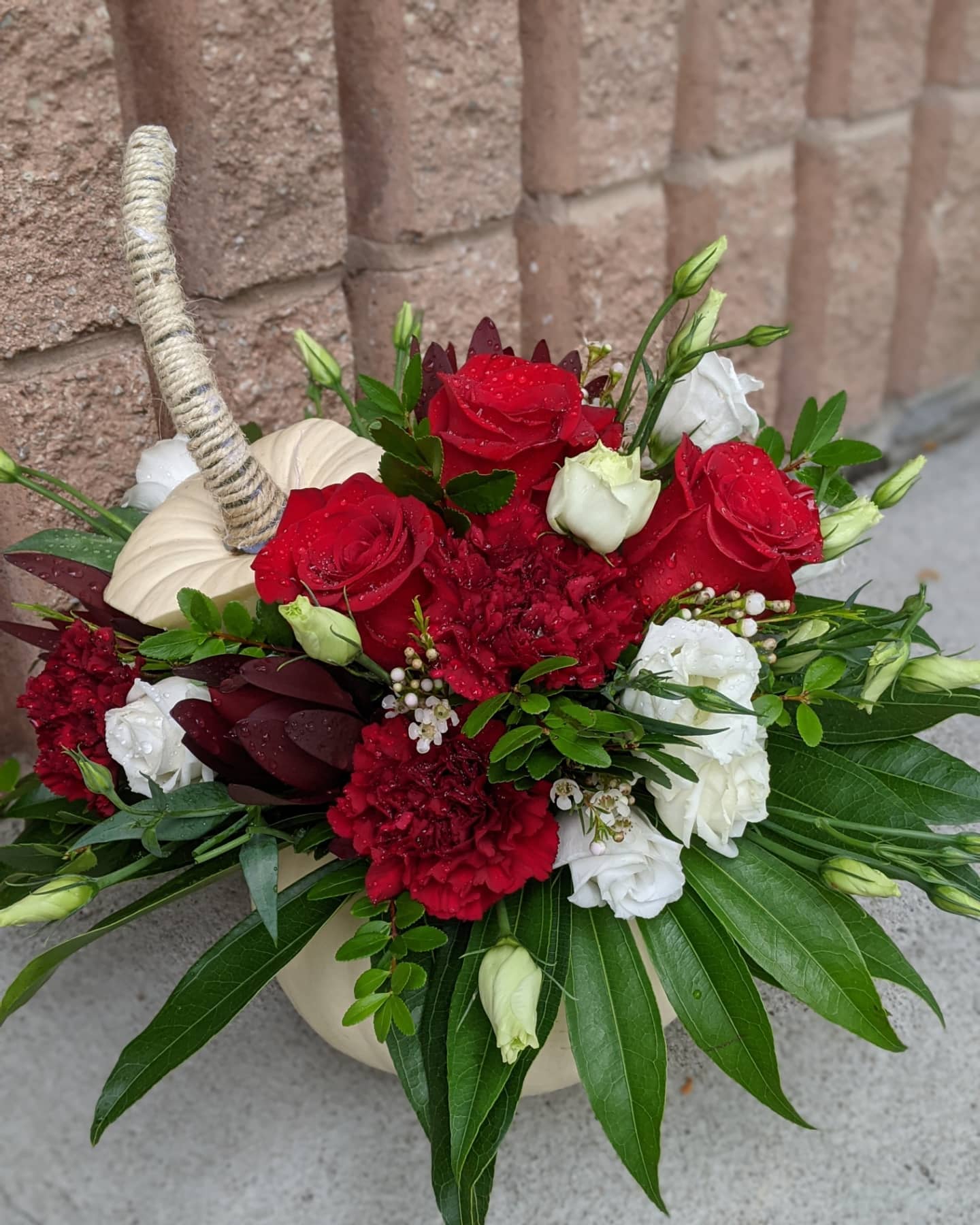 Autumn White Arrangement – Beaver Creek Florist, Markham ON