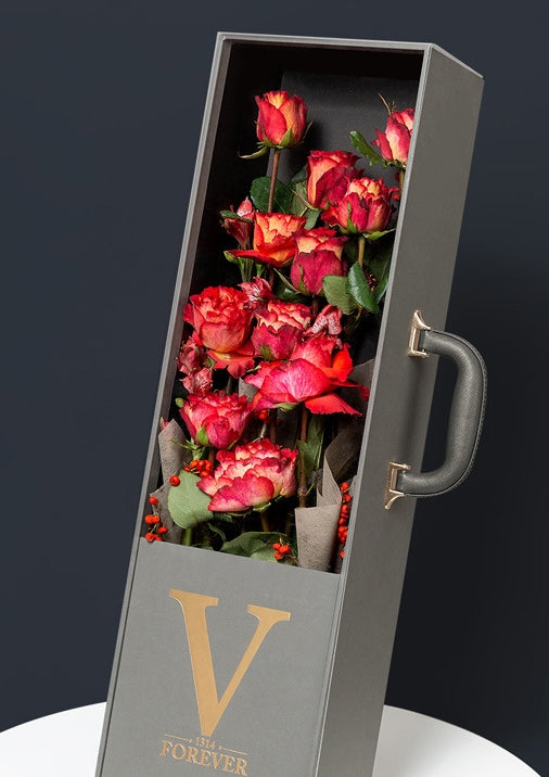 Elegant Winged Rose Box – Beaver Creek Florist, Markham ON