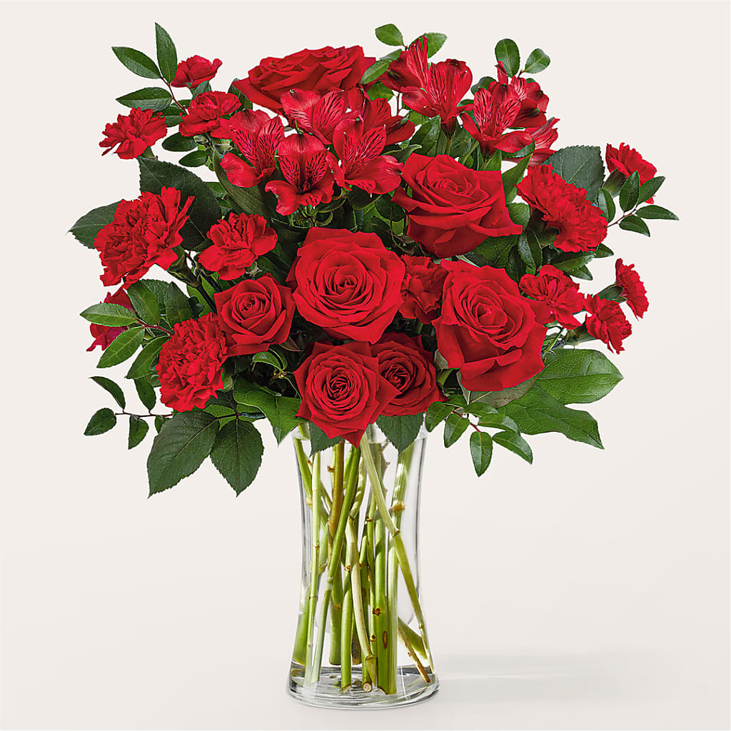 Brilliant Ruby Bouquet – Beaver Creek Florist, Markham ON