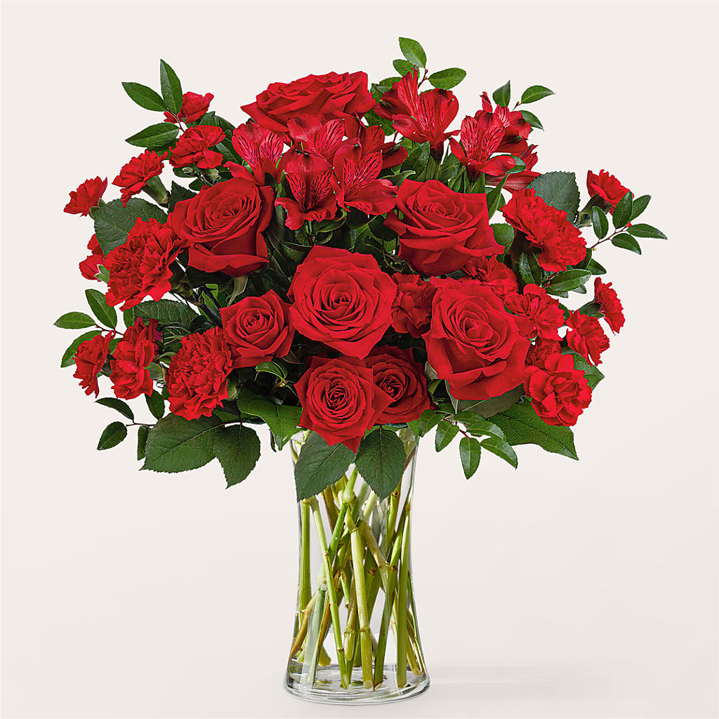 Brilliant Ruby Bouquet – Beaver Creek Florist, Markham ON