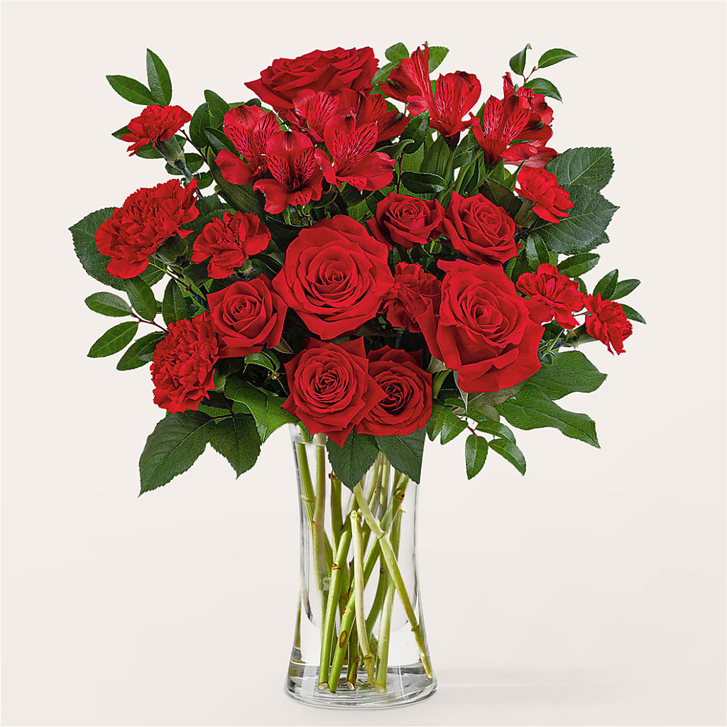 Brilliant Ruby Bouquet – Beaver Creek Florist, Markham ON