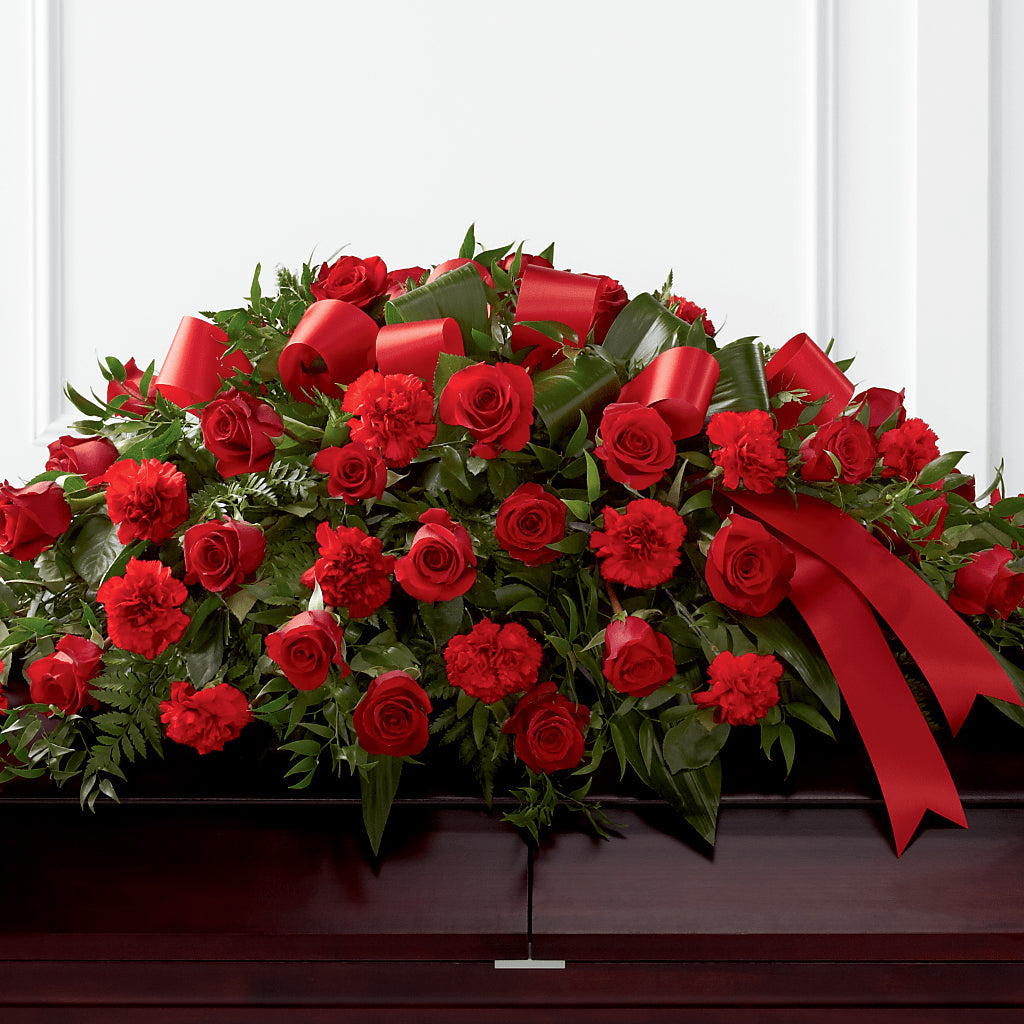 Tribute of Life Casket Spray – Beaver Creek Florist, Markham ON