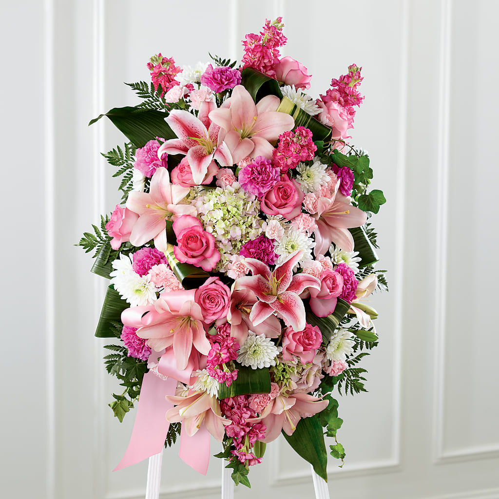 Comforting Standing Spray – Beaver Creek Florist, Markham ON