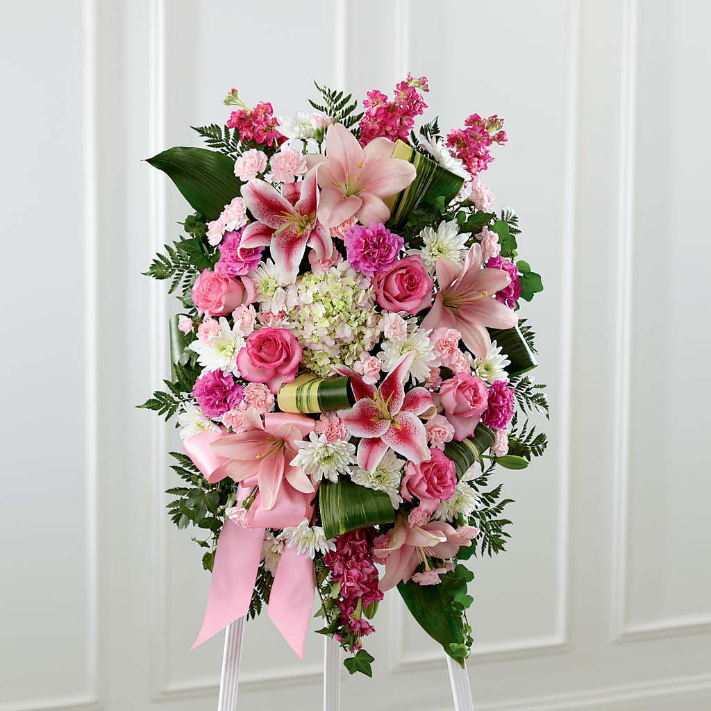 Comforting Standing Spray – Beaver Creek Florist, Markham ON