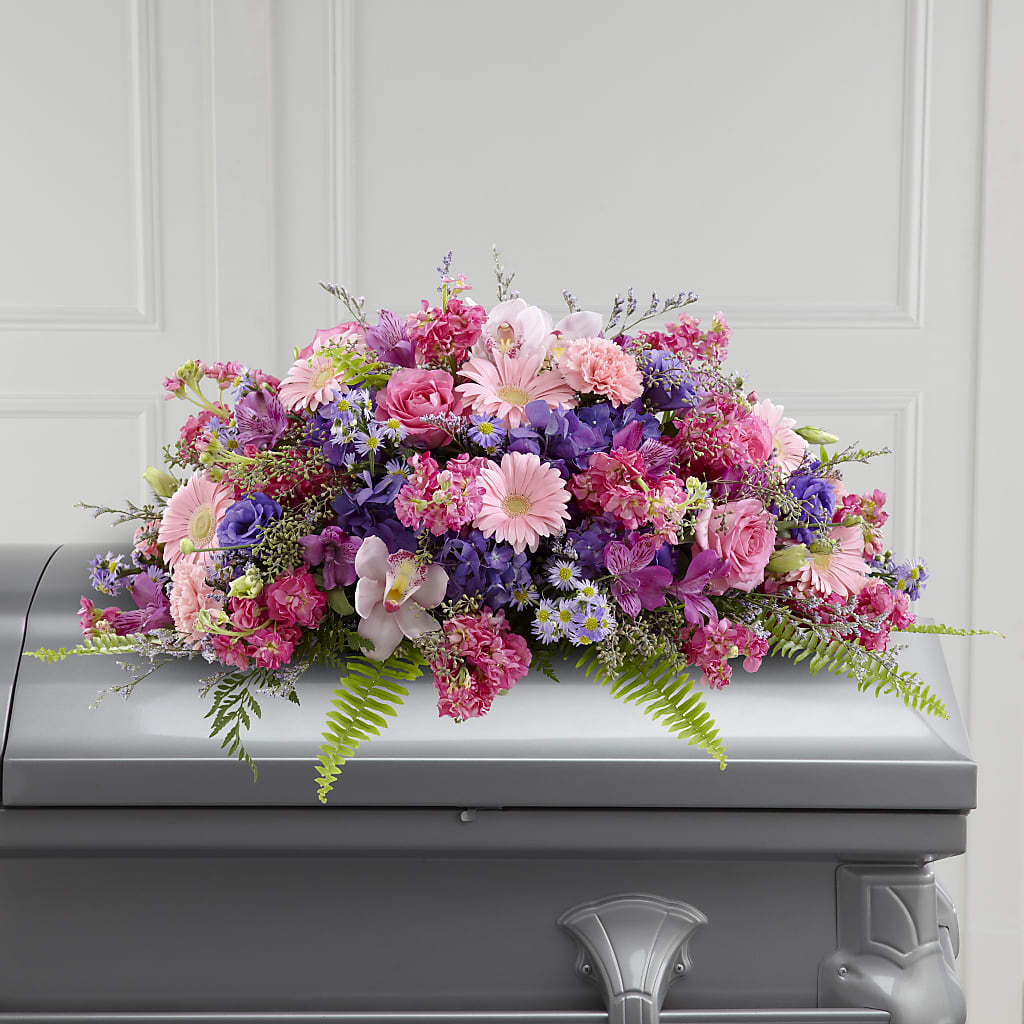 Glorious Garden Casket Spray – Beaver Creek Florist, Markham ON