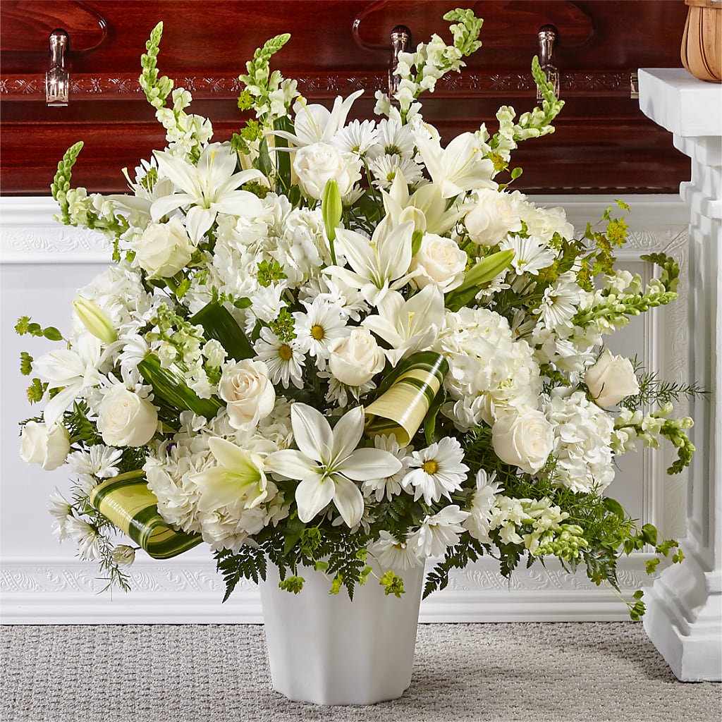 Thoughts of Tranquility Floor Basket – Beaver Creek Florist, Markham ON