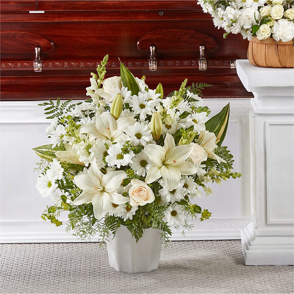 Thoughts of Tranquility Floor Basket – Beaver Creek Florist, Markham ON