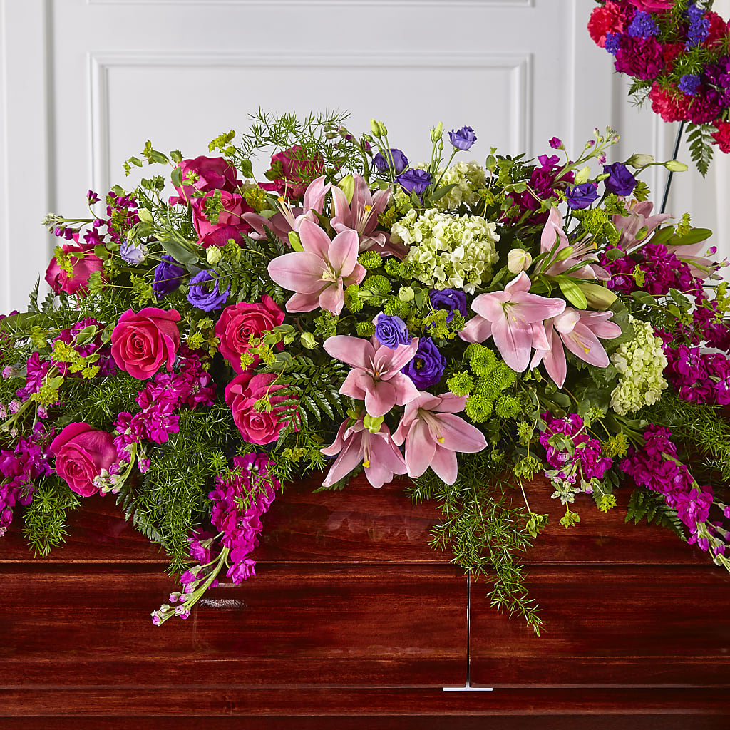 Radiant Tribute Casket Spray – Beaver Creek Florist, Markham ON