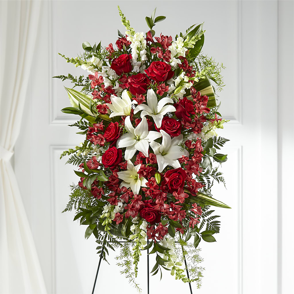 Everlasting Memory Standing Spray – Beaver Creek Florist, Markham ON