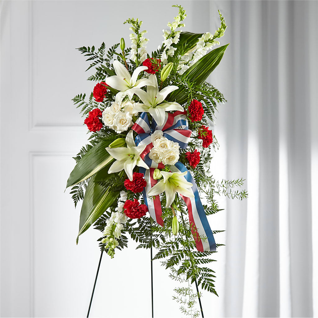 Stars of Life Standing Spray – Beaver Creek Florist, Markham ON