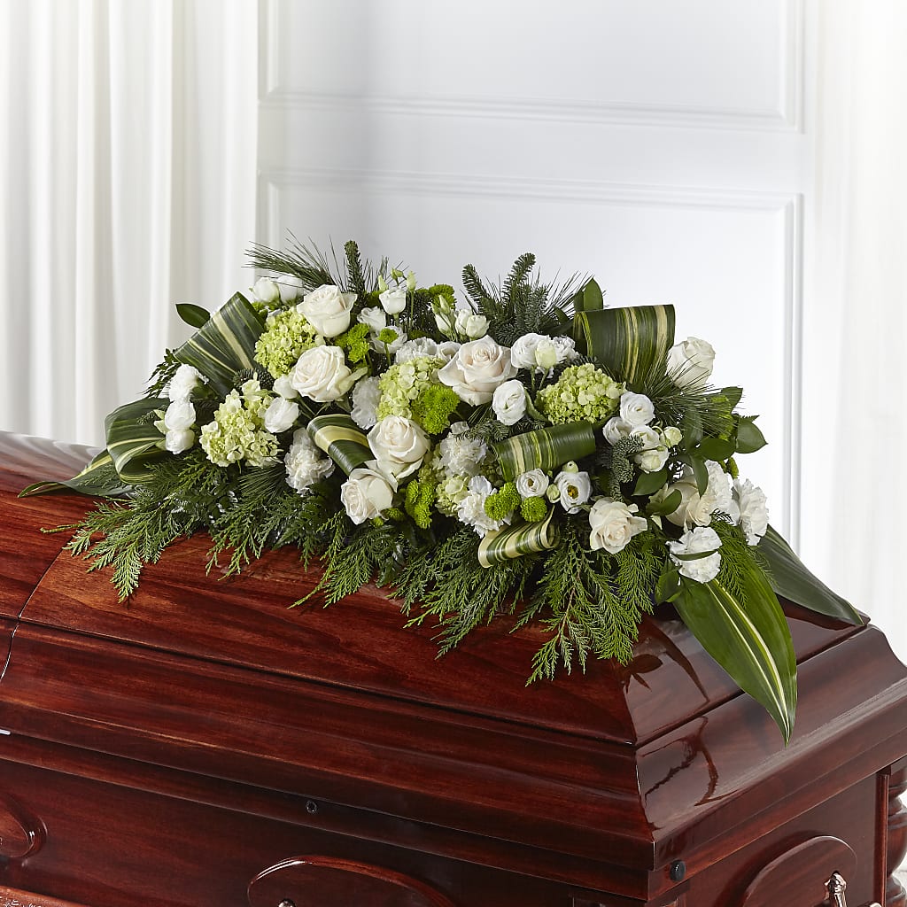 Hopeful Gesture Casket Spray – Beaver Creek Florist, Markham ON