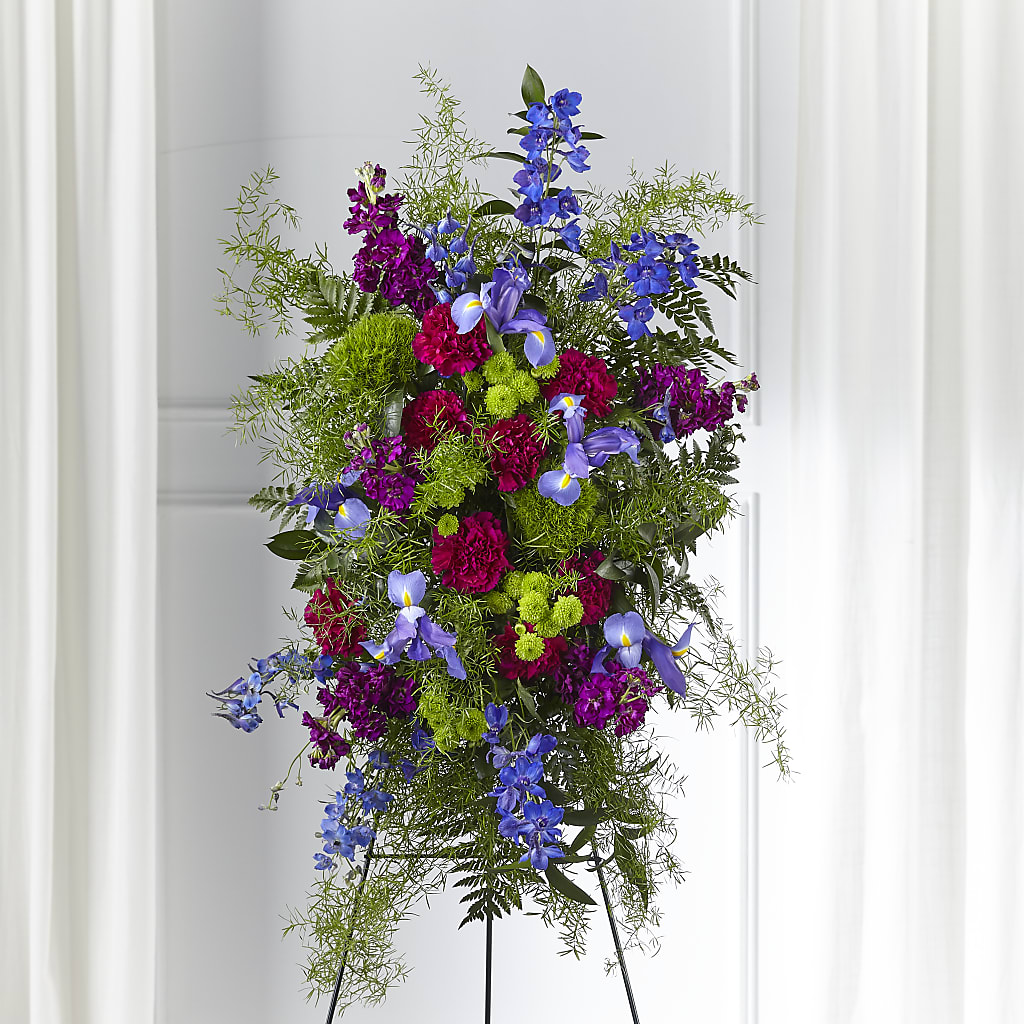 Heavenly Skies Standing Spray – Beaver Creek Florist, Markham ON