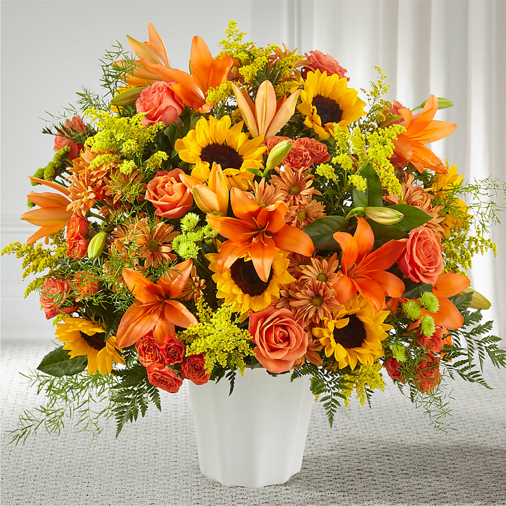 Harvest Thoughts Floor Basket – Beaver Creek Florist, Markham ON
