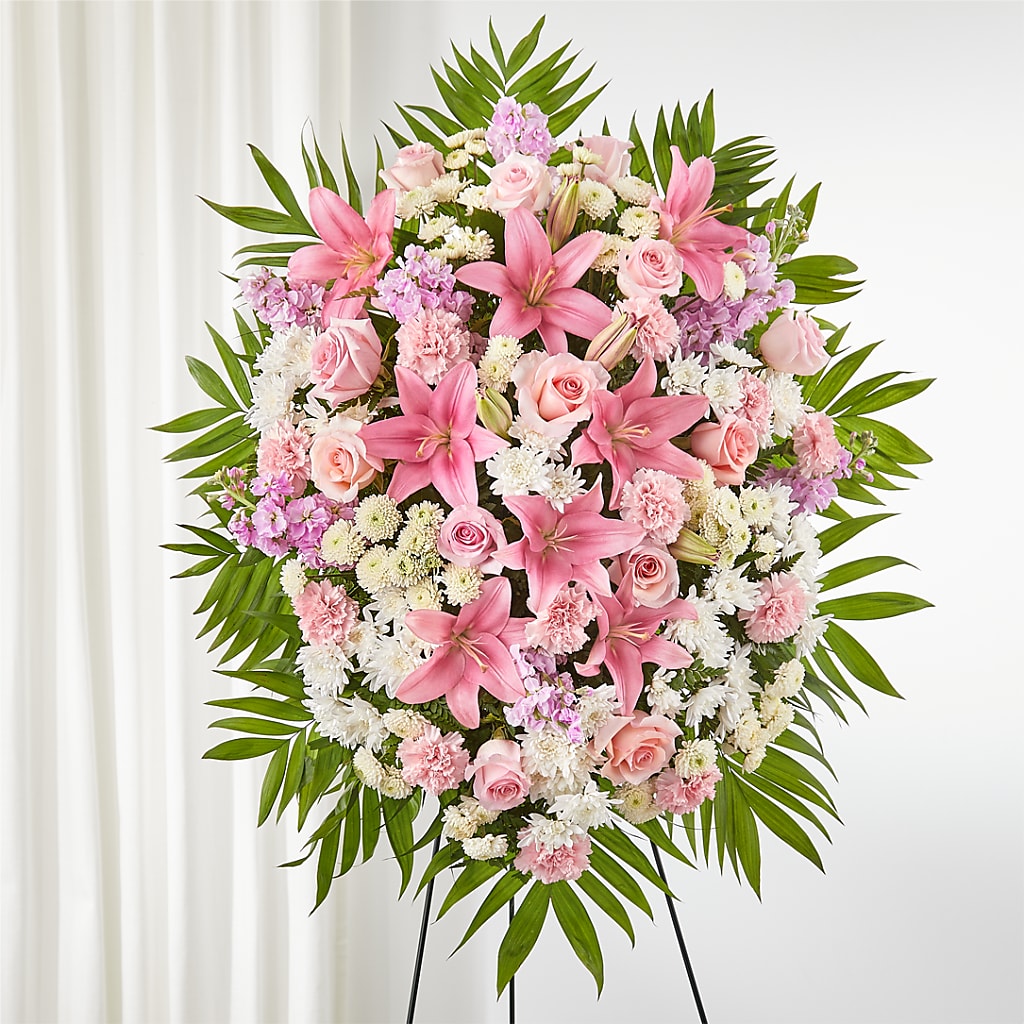 Offering Solace Standing Spray – Beaver Creek Florist, Markham ON