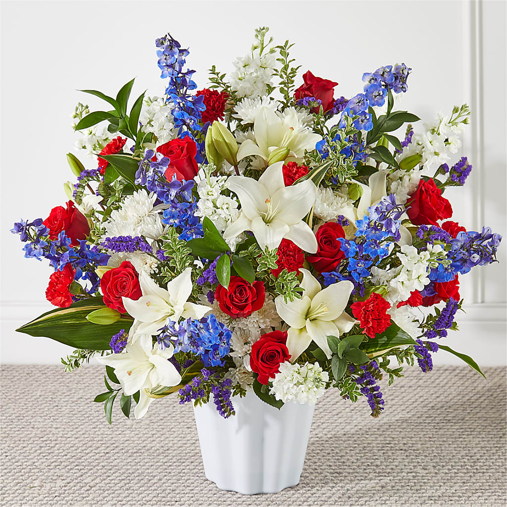 Consoled Floor Basket – Beaver Creek Florist, Markham ON