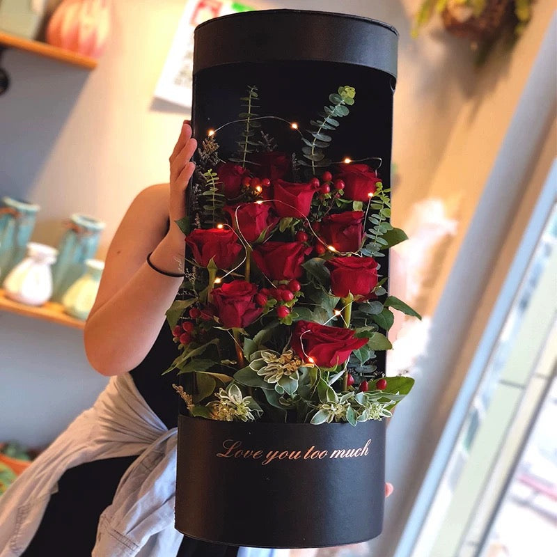 SWEET Black Rose Box