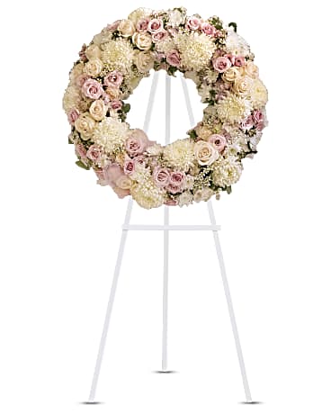 Soft Eternity Wreath – Beaver Creek Florist, Markham ON