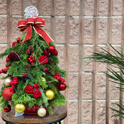 The Merry Tabletop Christmas Tree –  Beaver Creek Florist, Markham ON