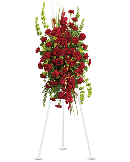 Crimson Love Tribute Spray –  Beaver Creek Florist, Markham ON