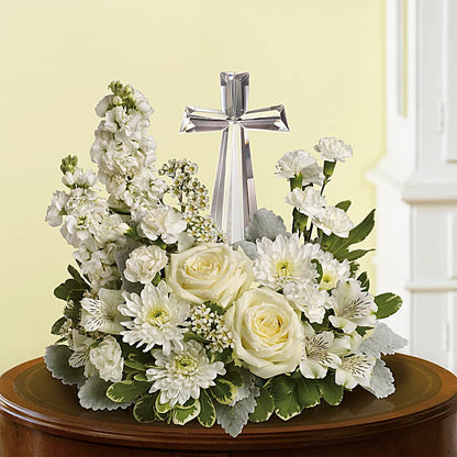 Grace & Faith Tablepiece –  Beaver Creek Florist, Markham ON