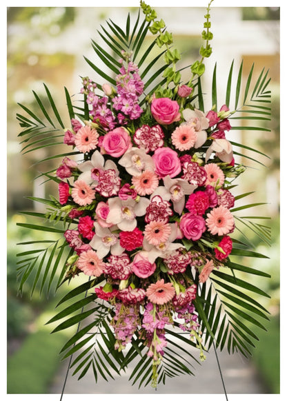 Golden Serenity Wreath –  Beaver Creek Florist, Markham ON