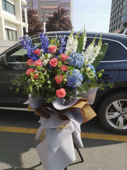 Vibrant Multicolor Launch Stand –  Beaver Creek Florist, Markham ON
