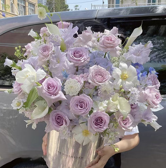 Lavender Dreams Box Bouquet