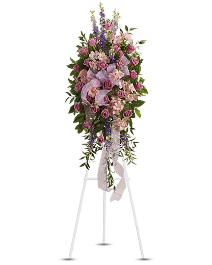 Lavender Grace Standing Spray –  Beaver Creek Florist, Markham ON