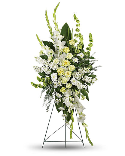 Pure Light Standing Spray –  Beaver Creek Florist, Markham ON