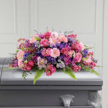 Glorious Garden Casket Spray –  Beaver Creek Florist, Markham ON