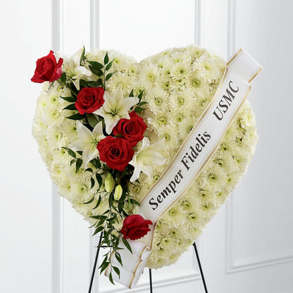 Heartfelt Hero Standing Heart –  Beaver Creek Florist, Markham ON
