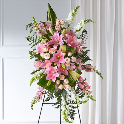 Elegant Embrace Standing Spray –  Beaver Creek Florist, Markham ON