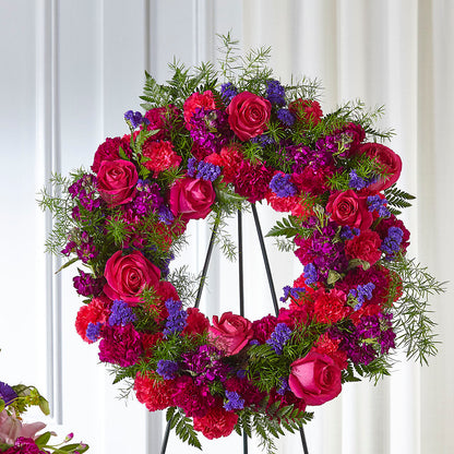 Calming Colors Wreath –  Beaver Creek Florist, Markham ON