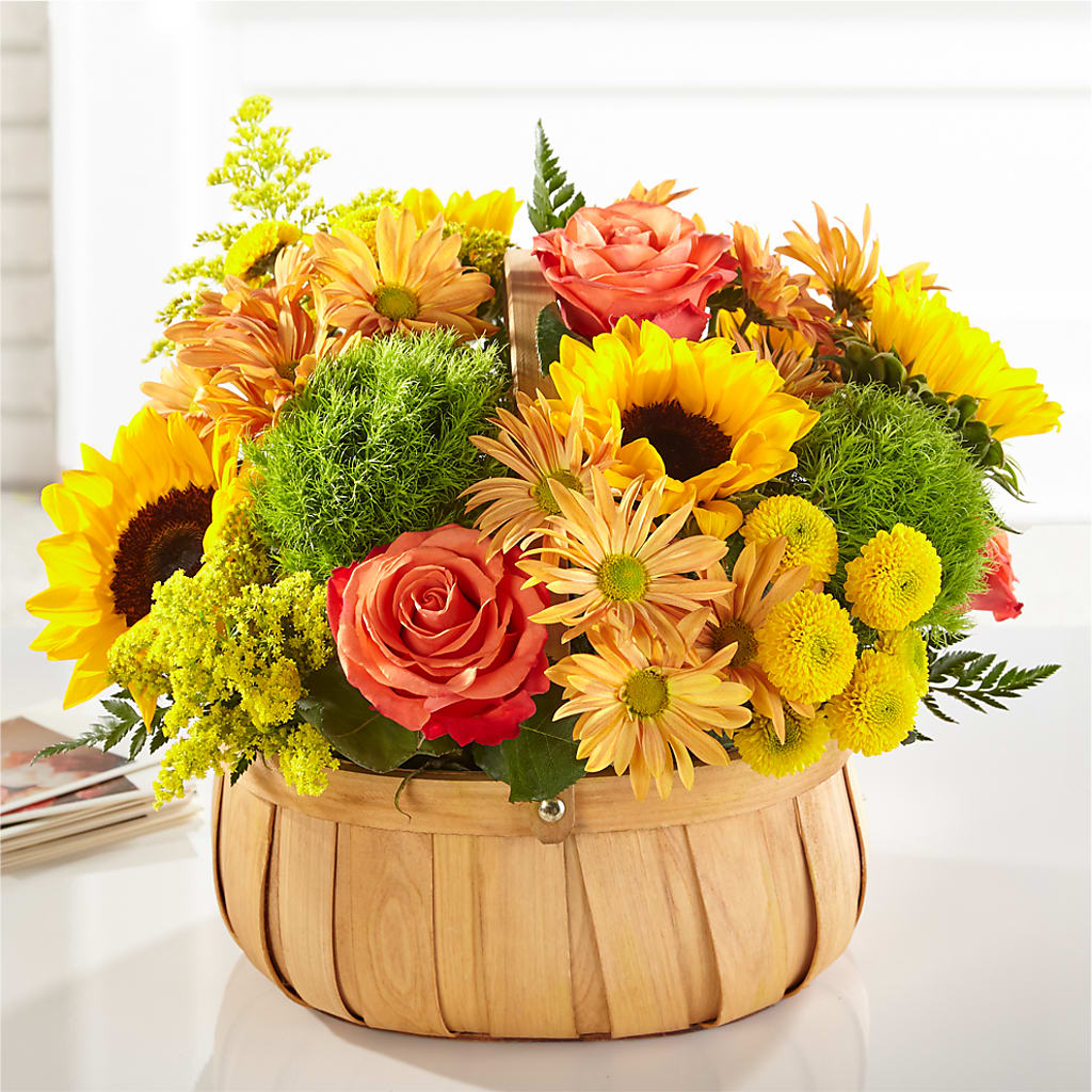 Harvest Sunflower Basket –  Beaver Creek Florist, Markham ON