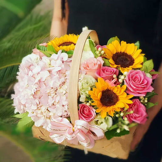 Sunshine Meadow Basket