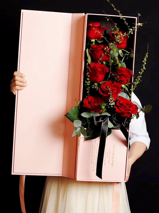 Vertical Charm Rose Box
