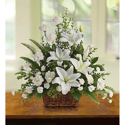 White Whisper Basket –  Beaver Creek Florist, Markham ON