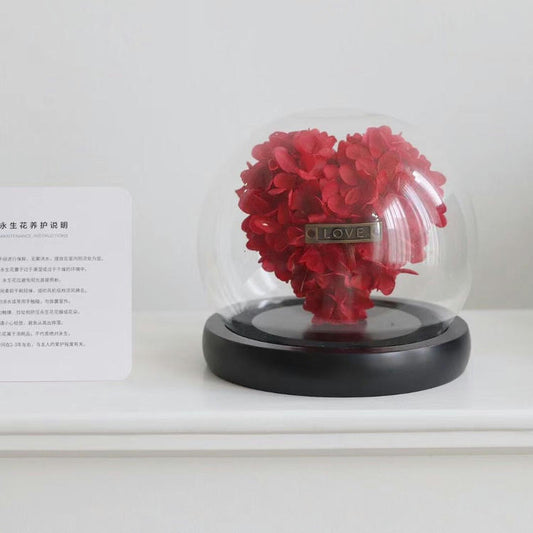 Eternal Flowers Heart Night Light
