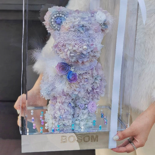 ETERNAL FLOWERS VIOLENT BEAR (ACRYLIC BOX )