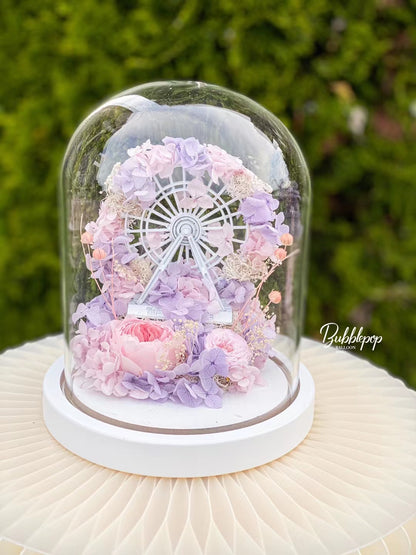 Ferris Wheel Eternal Flowers (Glass Dome) –  Beaver Creek Florist, Markham ON